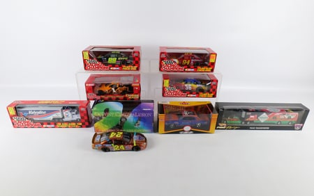 Lot of 1:24 and 1:64 Scale Racing/NASCAR Diecast
