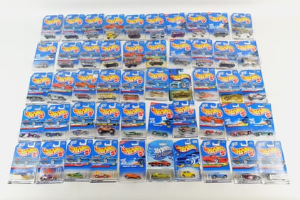 Lot of 50 Hot Wheels Diecast Cars