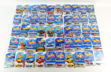 Lot of 50 Hot Wheels Diecast Cars