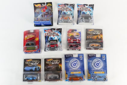 Lot of 11 Hot Wheels and Johnny Lightning Diecast