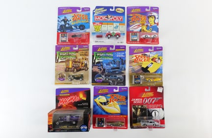 Lot of 9 Johnny Lightning Diecast Cars