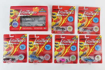 Lot of Johnny Lightning Commemorative Limited Edition Diecast