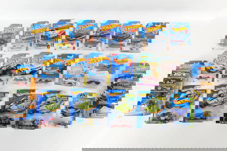 Lot of 20 Hot Wheels Diecast: Lot of 20 Hot Wheels Diecast. Including 2 Multipack Sets (Nightburnerz & HW Design Lab), Thunder Cycles, Tim Flock, Barbie and More. All new in package. All invoices must be paid within 24 hours of th