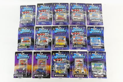 Lot of 15 Muscle Machines 1:64 Scale Diecast