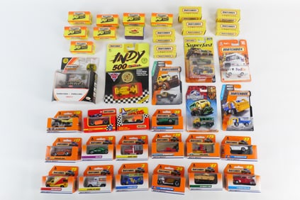 Lot of 37 Matchbox Diecast Cars