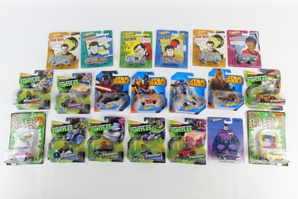 Lot of 19 Mixed Pop Culture Diecast