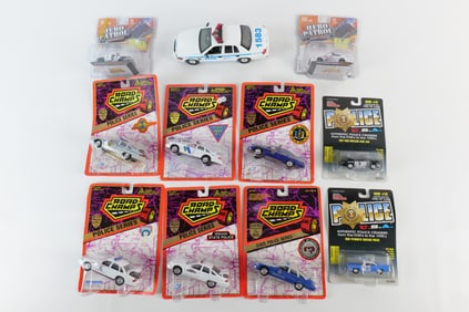 Lot of Police Diecast Vehicles