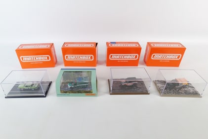 Lot of 4 Matchbox Mattel Creations Diecast