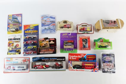 Mixed Lot of Diecast and Plastic Cars