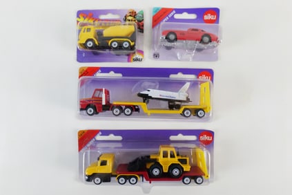 Lot of 4 Siku Diecast Vehicles