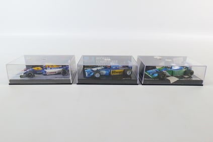 Lot of 3 MiniChamps Paul's Model Art Collection 1:43 Scale Diecast