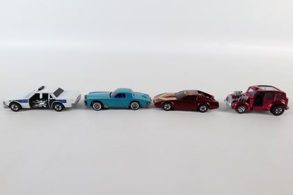 Lot of 4 Vintage Hot Wheels Diecast
