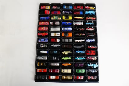 Lot of 65 Loose Diecast Cars