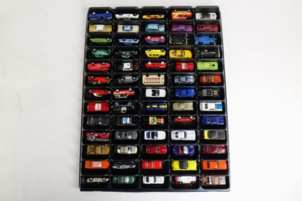 Lot of 65 Loose Diecast Cars