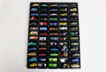 Lot of 65 Loose Diecast Cars