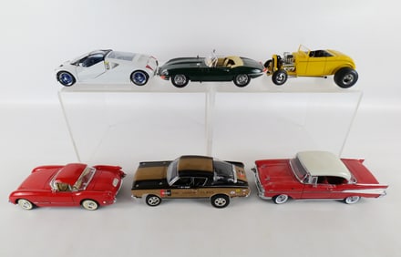 Lot of 6 Loose 1:18 Scale Diecast