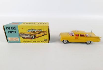 Vintage Corgi "Chevrolet" New York Taxi Cab