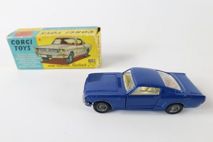 Vintage Corgi Ford Mustang Fastback 2+2 - Rare Color