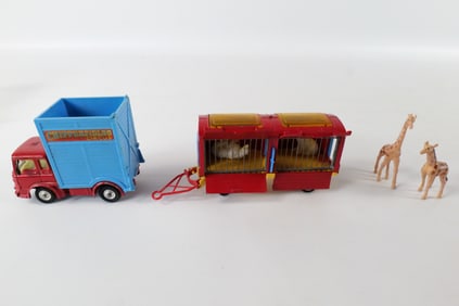 Lot of 2 Vintage Corgi Chipperfield's Circus Diecast