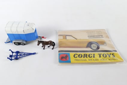 Lot of Vintage Corgi and Matchbox Items