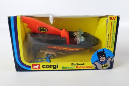 Vintage Corgi Batboat