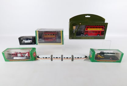 Lot of Mixed Plastic and Diecast Vehicles