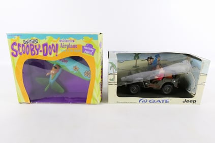 Lot of 2 Pop Culture Toy Vehicles