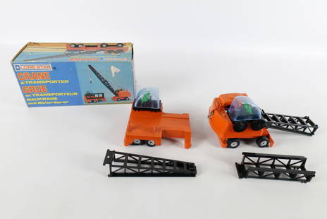 Lone Star Crane & Transporter Model: Lone Star Crane & Transporter Model - No. 1262. Comes with original box. All invoices must be paid within 24 hours of the sale. We offer multiple shipping options please read the shipping terms to und