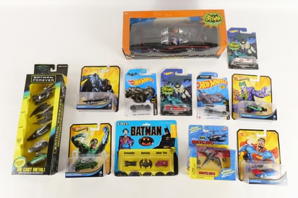 Lot of DC Comes Vehicles