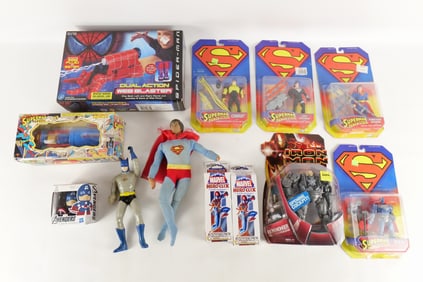 Lot of DC and Marvel Figures and Toys