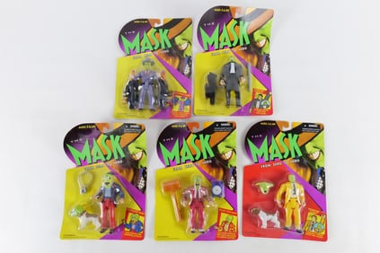 Lot of 5 Kenner The MASK From Zero to Hero Figures