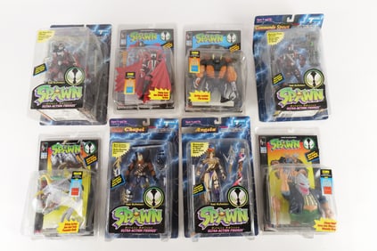 Lot of 8 McFarlane Todd Toys Spawn Action Figures