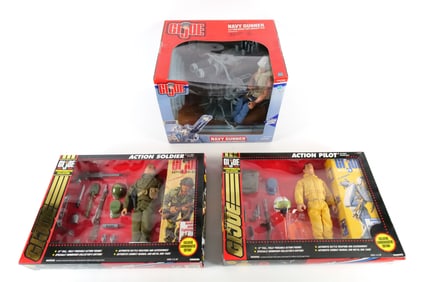 Lot of 3 GI Joe Action Figures