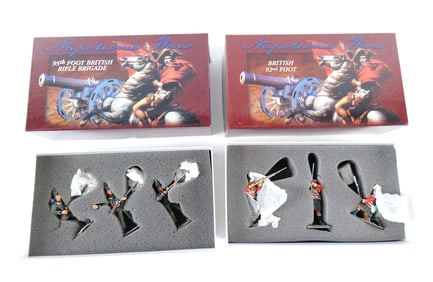 Lot of 2 Ertl Britain's Napoleonic Wars Figure Sets
