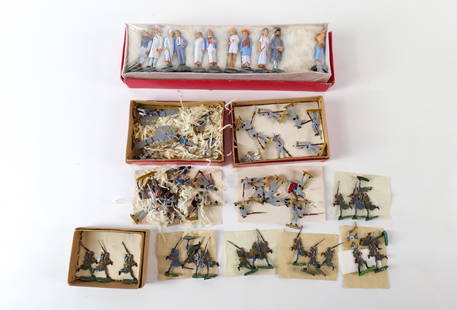 Lot of Hand Painted Metal and Resin Soldiers: Lot of Hand Painted Metal and Resin Soldiers. All invoices must be paid within 24 hours of the sale. We offer multiple shipping options please read the shipping terms to understand your options. We al