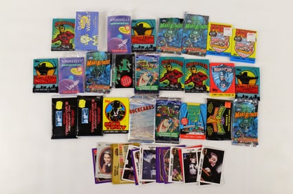 Lot of Mostly Sealed Trading Card Packs