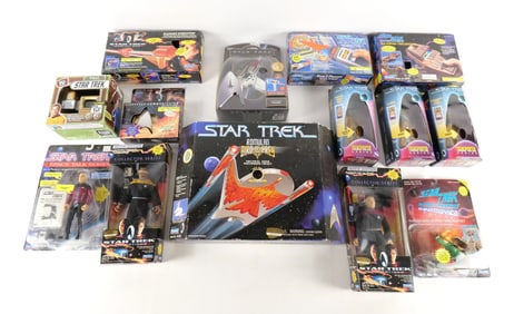 Lot of Star Trek Toys and Collectibles
