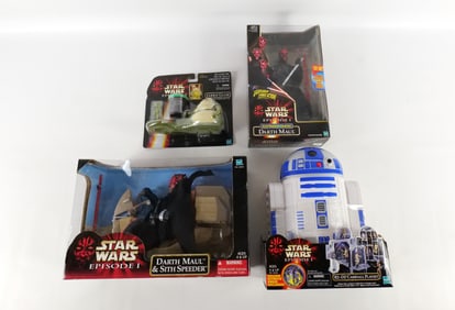 Group Lot of Star Wars Episode 1 Toys