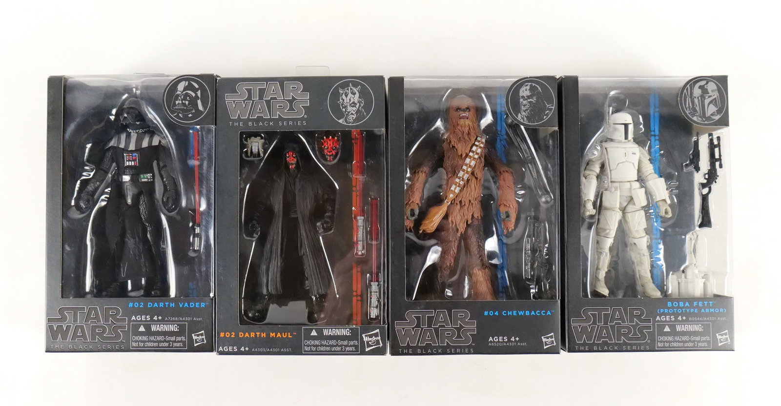 Lot of 4 Star Wars Black Series Action Figures (1 of 10)