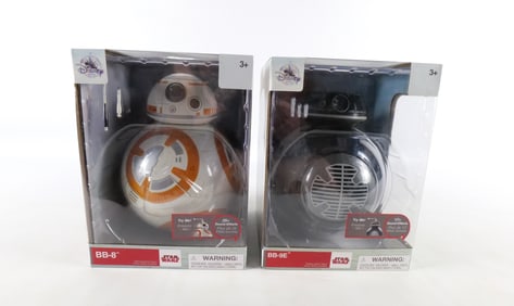 Lot of 2 Star Wars The Last Jedi Electronic Droids
