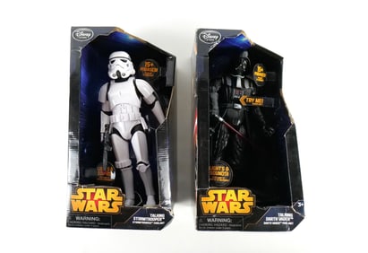 Lot of 2 Star Wars Talking Figures