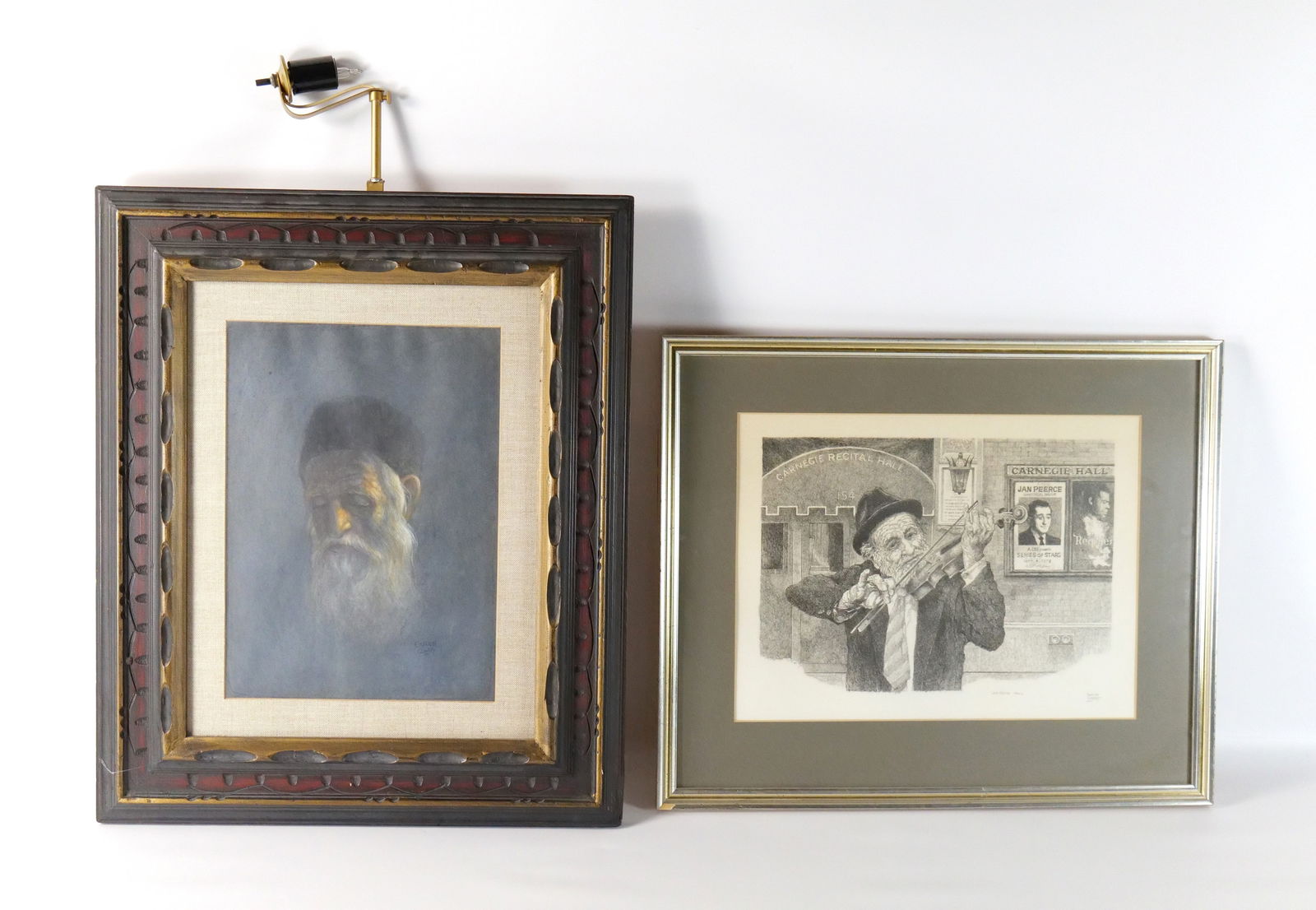 Lot of 2 Pieces of Judaica Art