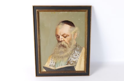 Oil on Canvas - Portrait of Rabbi