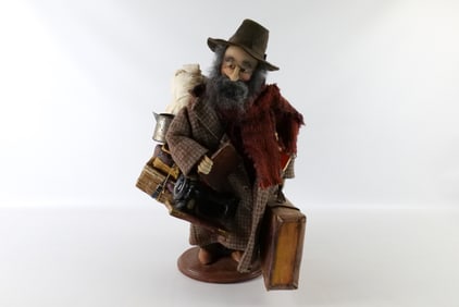 Handmade Folk Art Jewish Doll