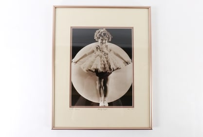 Framed Photograph of Shirley Temple