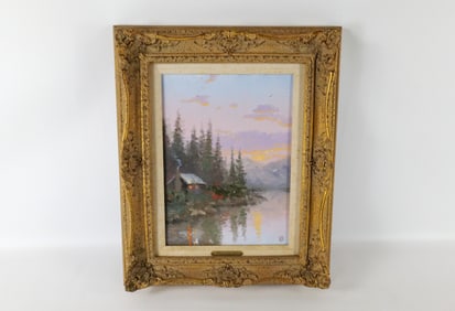 Oil on Board by Thomas Kinkade