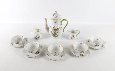 Herend Rothchild Tea Set