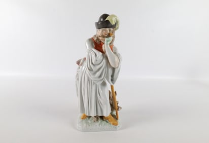 Herend Hungarian Folk Art Shepherd Figurine