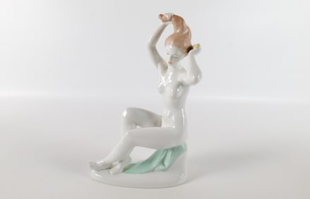 Hungarian Porcelain Figurine