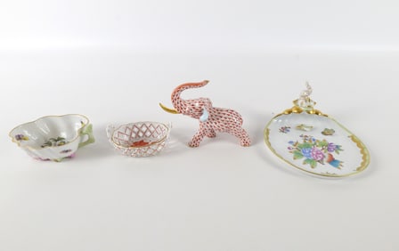 Group Lot of Herend Porcelain